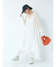 Ungrid | 2wayワッシャーロングワンピース(ワンピース)