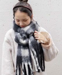 flower | テンダーチェックマフラー(マフラー)