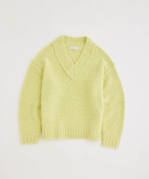 ADAM ET ROPE'（アダムエロペ）の「ループヤーン オーバー Vネック