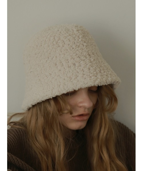 AMAIL(アマイル)の「Mature pon hat(ハット・レディース・アイボリー/ブラック・FREE)」の14枚目の写真