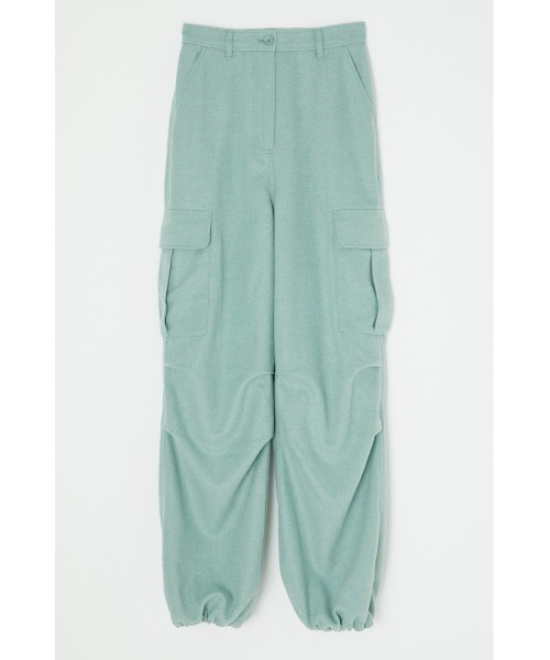 MOUSSY(マウジー)の「CARGO TROUSERS(カーゴパンツ・レディース・ミント/オフホワイト・2/1)」の9枚目の写真
