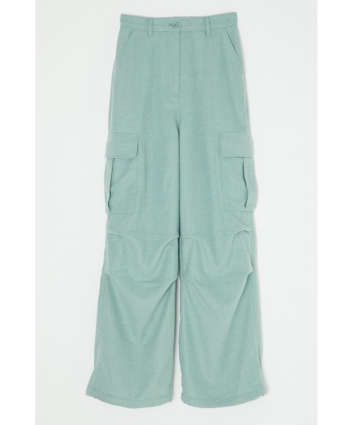 MOUSSY(マウジー)の「CARGO TROUSERS(カーゴパンツ・レディース・ミント/オフホワイト・2/1)」の6枚目の写真