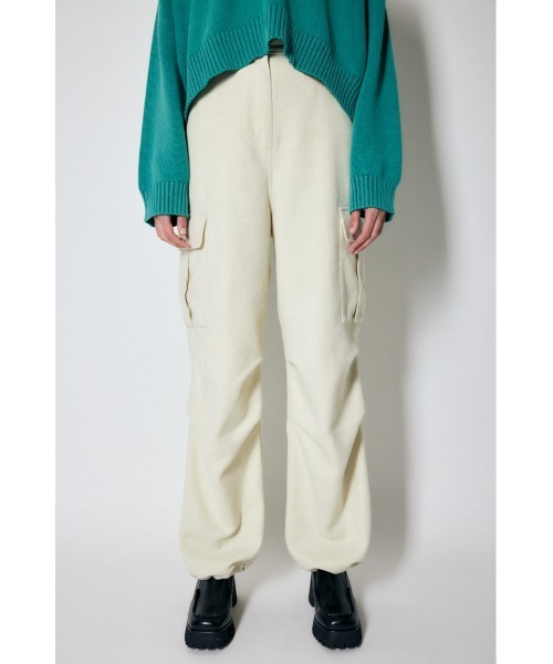 MOUSSY(マウジー)の「CARGO TROUSERS(カーゴパンツ・レディース・ミント/オフホワイト・2/1)」の5枚目の写真