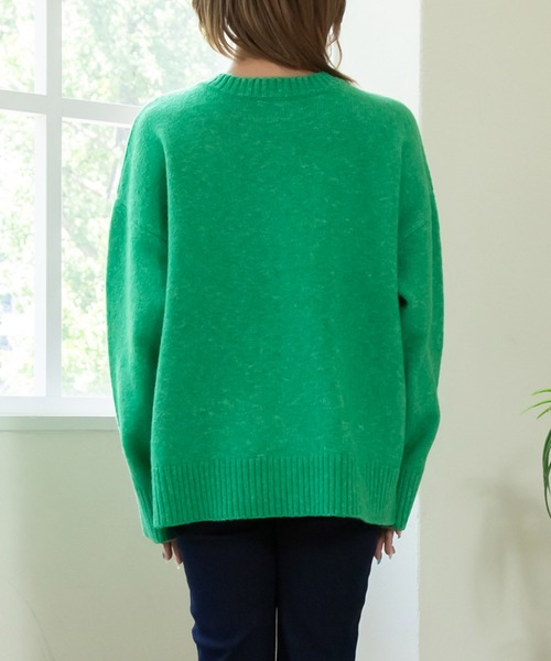 セール】2WAYラウンドネックニットカーディガン（カーディガン/ボレロ