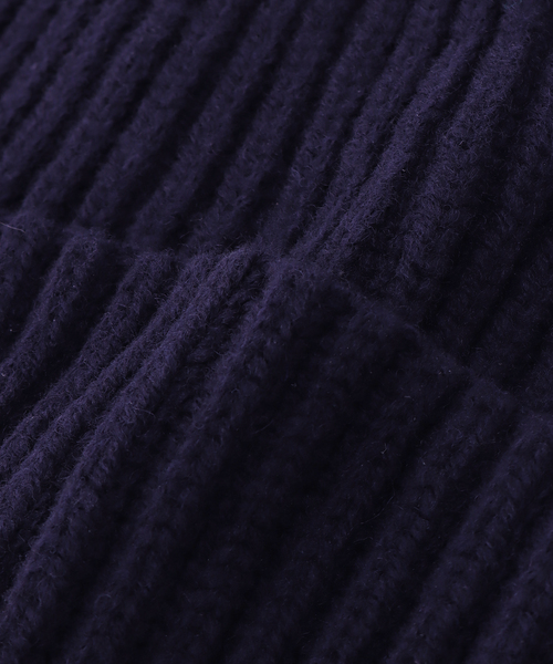 AP STUDIO（エーピーストゥディオ）の「リブニットキャップ（ニットキャップ/ビーニー・レディース・ネイビー/チャコールグレー・FREE）」の13枚目の写真