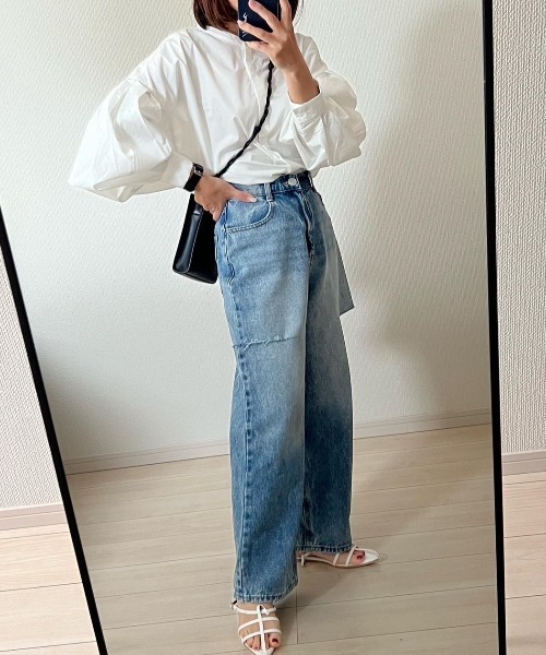 値下げ【美品】plantation エヴァリジットデニム EDWIN（エドウィン） 505ZX ルーズストレート デニム ジーンズ 日本製