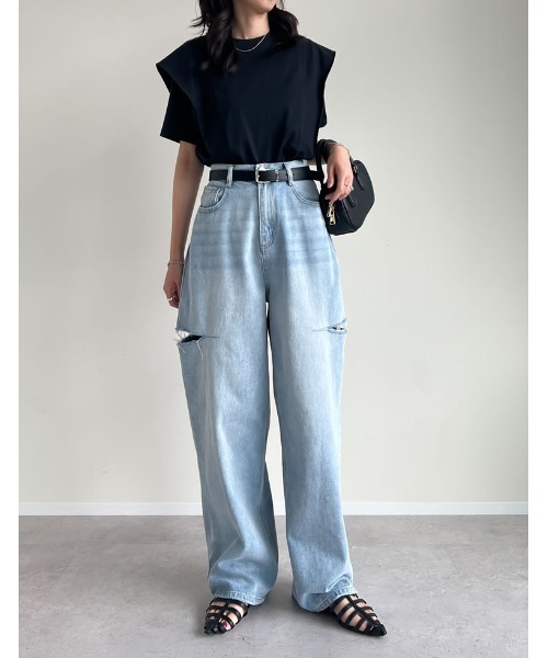 PRANK PROJECT ショーツレイヤードデニム prank project Shorts