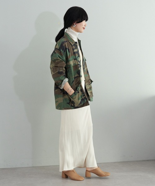 ROTHCO（ロスコ）の「(ROTHCO/ロスコ) BDUシャツジャケット（ミリタリージャケット・レディース・グリーン/オリーブ・MEDIUM）」の10枚目の写真