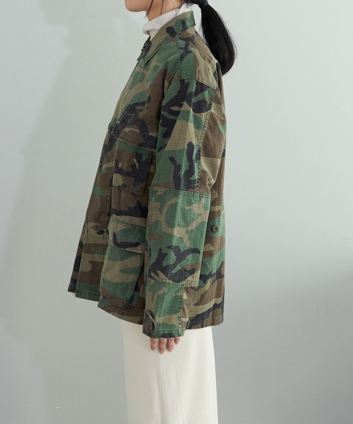ROTHCO（ロスコ）の「(ROTHCO/ロスコ) BDUシャツジャケット（ミリタリージャケット・レディース・グリーン/オリーブ・MEDIUM）」の17枚目の写真