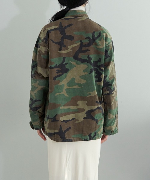 ROTHCO（ロスコ）の「(ROTHCO/ロスコ) BDUシャツジャケット（ミリタリージャケット・レディース・グリーン/オリーブ・MEDIUM）」の18枚目の写真
