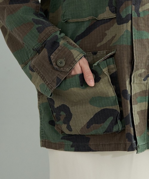 ROTHCO（ロスコ）の「(ROTHCO/ロスコ) BDUシャツジャケット（ミリタリージャケット・レディース・グリーン/オリーブ・MEDIUM）」の20枚目の写真