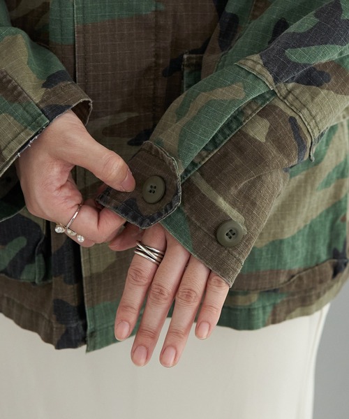 ROTHCO（ロスコ）の「(ROTHCO/ロスコ) BDUシャツジャケット（ミリタリージャケット・レディース・グリーン/オリーブ・MEDIUM）」の22枚目の写真