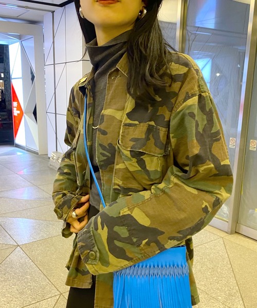 ROTHCO（ロスコ）の「(ROTHCO/ロスコ) BDUシャツジャケット（ミリタリージャケット・レディース・グリーン/オリーブ・MEDIUM）」の4枚目の写真