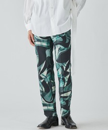 【LiNoH】MARBLE PRINT PANTS