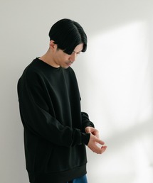 ITEMS URBANRESEARCH | TRストレッチダンボール クルーネックプルオーバー(スウェット)