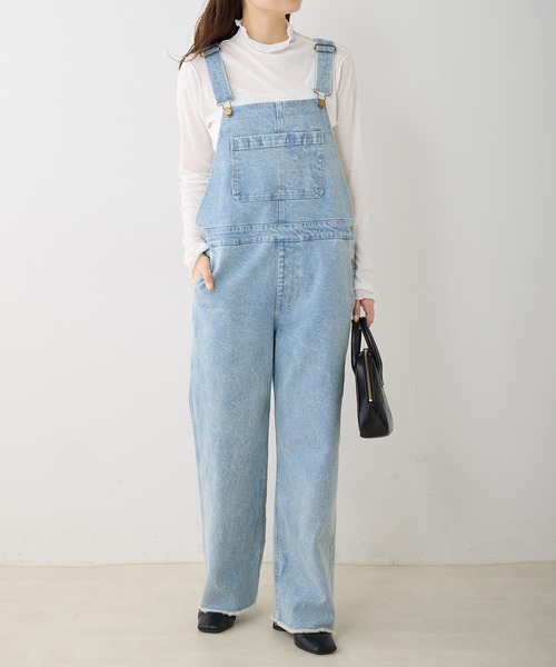 PUAL CE CIN（ピュアルセシン）の「シアーメロープルオーバー（Tシャツ/カットソー・レディース・ブルー/オフホワイト/ブラック・FREE）」の8枚目の写真