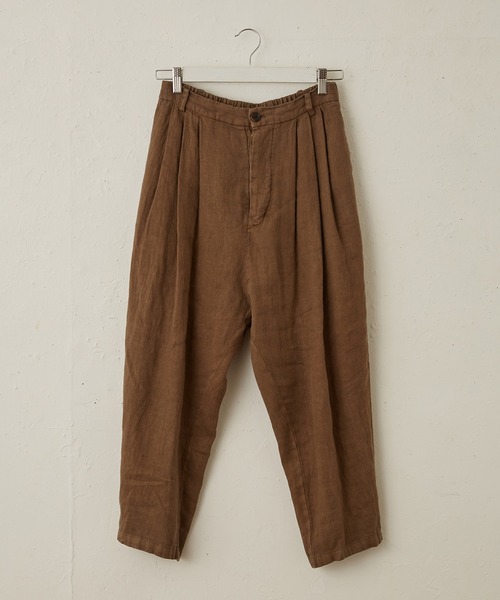 IKKUNA（イクナ）の「tucked easy pants／タックドイージーパンツ 