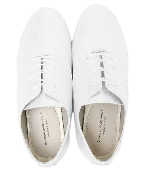 green label relaxing(グリーンレーベルリラクシング)の「GLRレースアップシューズ◆(その他シューズ・キッズ・シルバー/ブラック・16cm/17cm/18cm/19cm/15cm)」の3枚目の写真