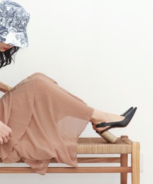 【CARRANO】ポインテッドトゥスリングバックパンプス(631300)