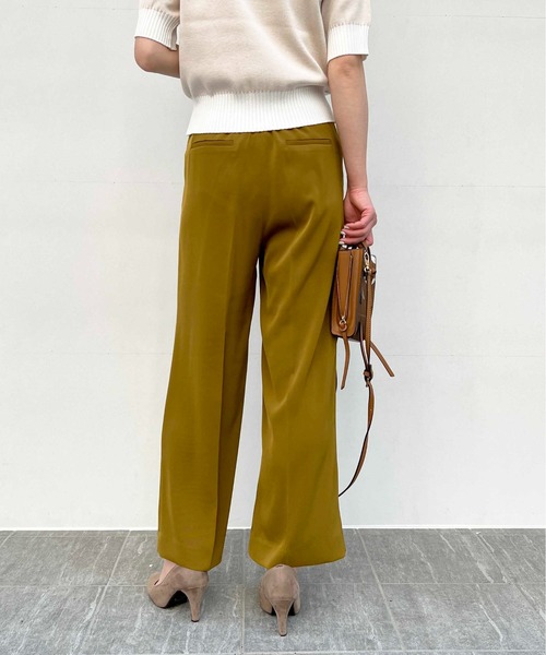 PICCIN（ピッチン）の「ハイウエストワイドパンツ（スラックス・レディース・ブラウン/グレー/ブラック・S/M）」の8枚目の写真