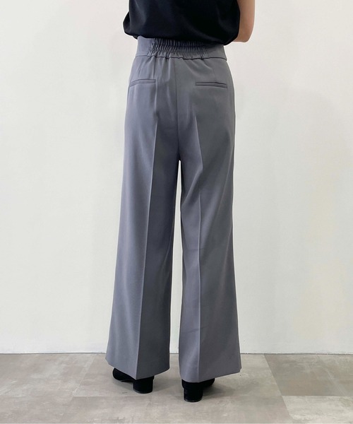 PICCIN（ピッチン）の「ハイウエストワイドパンツ（スラックス・レディース・ブラウン/グレー/ブラック・S/M）」の20枚目の写真