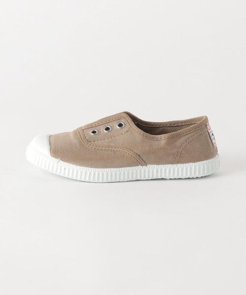 Cienta（シエンタ）の「＜Cienta＞スリッポン 14cm-18cm（スリッポン・キッズ・オリーブ/ベージュ・15cm/16cm/17cm/18cm/14cm）」の2枚目の写真