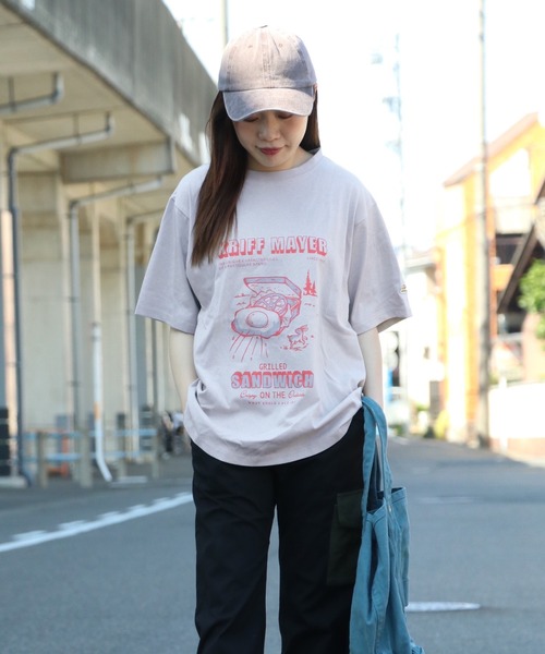 KRIFF MAYER Lady's Collection(クリフメイヤーレディースコレクション)の「ウェットプロテクトT(サンド)(Tシャツ/カットソー・レディース・グレー/オフホワイト/チャコール/カラフル・MEDIUM/LARGE)」の3枚目の写真