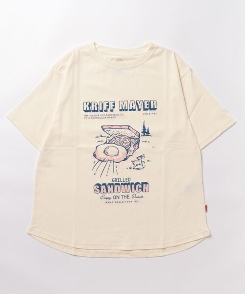 KRIFF MAYER Lady's Collection(クリフメイヤーレディースコレクション)の「ウェットプロテクトT(サンド)(Tシャツ/カットソー・レディース・グレー/オフホワイト/チャコール/カラフル・MEDIUM/LARGE)」の21枚目の写真