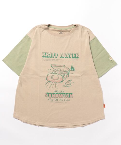 KRIFF MAYER Lady's Collection(クリフメイヤーレディースコレクション)の「ウェットプロテクトT(サンド)(Tシャツ/カットソー・レディース・グレー/オフホワイト/チャコール/カラフル・MEDIUM/LARGE)」の18枚目の写真