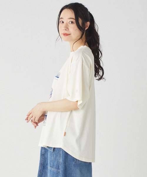 KRIFF MAYER Lady's Collection(クリフメイヤーレディースコレクション)の「ウェットプロテクトT(サンド)(Tシャツ/カットソー・レディース・グレー/オフホワイト/チャコール/カラフル・MEDIUM/LARGE)」の16枚目の写真