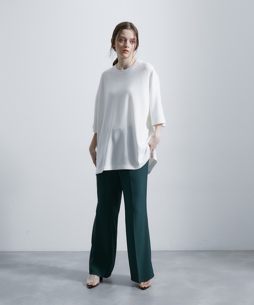 JUNRED(ジュンレッド)の「エアーシルケットルーズTシャツ(Tシャツ/カットソー・メンズ・サックスブルー/ホワイト/ライトグレー/ブラック・S/M/L)」の20枚目の写真