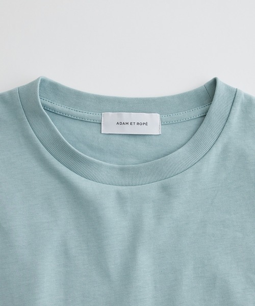 ADAM ET ROPE'（アダムエロペ）の「カバロス スエット ガード オーバーサイズ Tシャツ / 汗染み防止（Tシャツ/カットソー・メンズ・ホワイト/ライトグリーン/グリーン系その他3・M/L）」の16枚目の写真