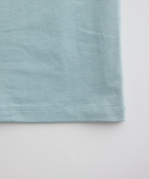 ADAM ET ROPE'（アダムエロペ）の「カバロス スエット ガード オーバーサイズ Tシャツ / 汗染み防止（Tシャツ/カットソー・メンズ・ホワイト/ライトグリーン/グリーン系その他3・M/L）」の22枚目の写真