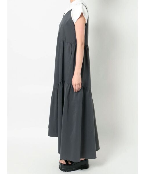 MURUA（ムルーア）の「ギャザーロングキャミワンピース（ワンピース・レディース・グレー/ブルー・FREE）」の19枚目の写真