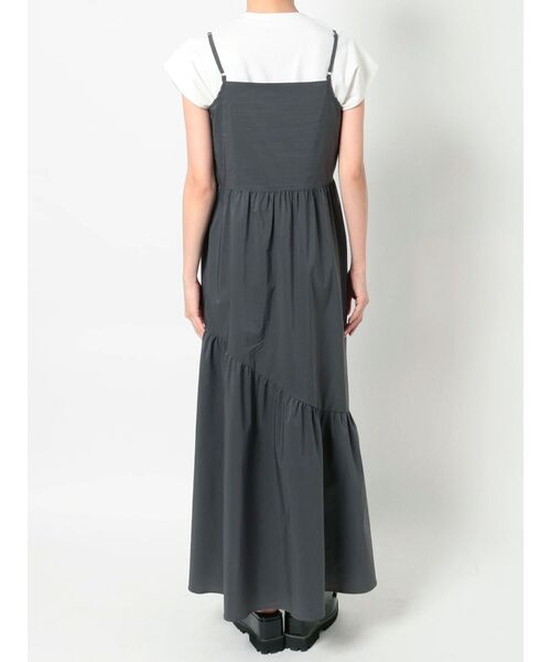 MURUA（ムルーア）の「ギャザーロングキャミワンピース（ワンピース・レディース・グレー/ブルー・FREE）」の18枚目の写真