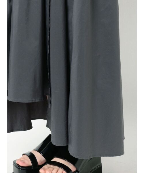 MURUA（ムルーア）の「ギャザーロングキャミワンピース（ワンピース・レディース・グレー/ブルー・FREE）」の15枚目の写真