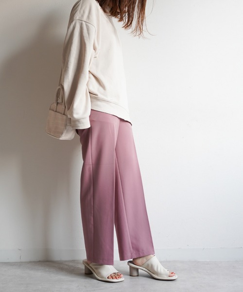 Fabby fabby（ファビィーファビィー）の「ワイドストレッチラウンドヒールサンダル（サンダル・レディース・オフホワイト/ベージュ/ブラック・LARGE/SMALL/MEDIUM）」の21枚目の写真