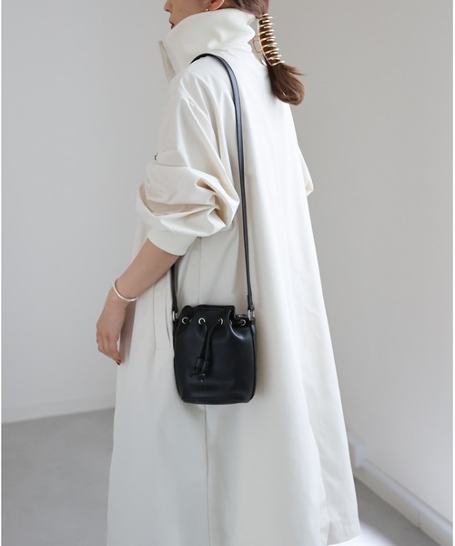 ap retro(アプレトロ)の「リブスタンドコート(その他アウター・レディース・アイボリー/カーキ/ブラック・FREE)」の20枚目の写真