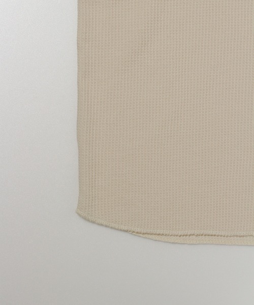 JEMORGAN（ジェーイーモーガン）の「【JEMORGAN / ジェーイーモーガン】サーマルラグランクルーネックロンＴ（Tシャツ/カットソー・レディース・ホワイト/ブラック/ネイビー/杢グレー/ナチュラル・F）」の9枚目の写真