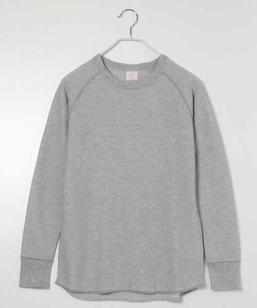 JEMORGAN（ジェーイーモーガン）の「【JEMORGAN / ジェーイーモーガン】サーマルラグランクルーネックロンＴ（Tシャツ/カットソー・レディース・ホワイト/ブラック/ネイビー/杢グレー/ナチュラル・F）」の16枚目の写真