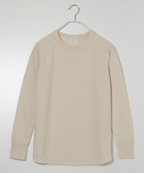 JEMORGAN（ジェーイーモーガン）の「【JEMORGAN / ジェーイーモーガン】サーマルラグランクルーネックロンＴ（Tシャツ/カットソー・レディース・ホワイト/ブラック/ネイビー/杢グレー/ナチュラル・F）」の18枚目の写真