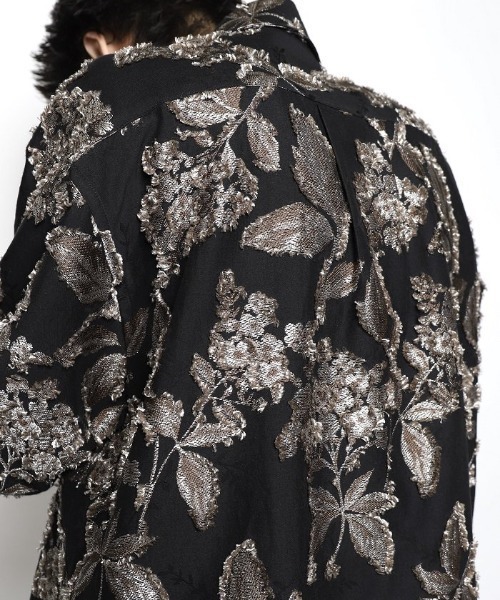 NEZU YOHINTEN（ネズヨウヒンテン）の「MIDDLE AGE FLY FRONT SHORT SLEEVE SHIRTS（シャツ/ブラウス・メンズ・ブラック/グリーン・1/2）」の7枚目の写真