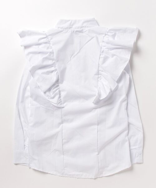 CERCA（チェルカ）の「【i-dare】フリル ロングスリーブ シャツ（シャツ/ブラウス・レディース・ホワイト・FREE）」の6枚目の写真