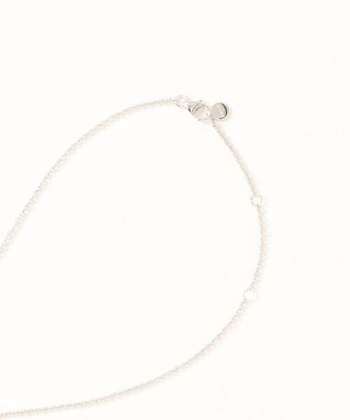 agnes b.（アニエスベー）の「H925 COLLIER B. FOREVER FEMME ネックレス（ネックレス・レディース・シルバー系その他・FREE）」の2枚目の写真