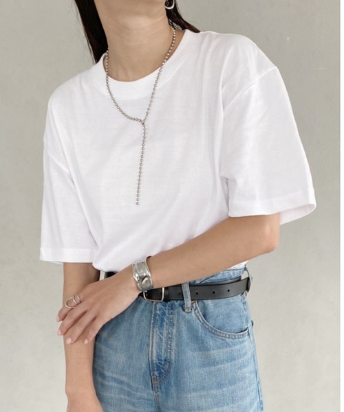 wears（ウェアーズ）の「5.6オンスハイグレードコットンTシャツ（Tシャツ/カットソー・レディース・グレー/チャコールグレー/ブラック/ホワイト・M/L）」の2枚目の写真