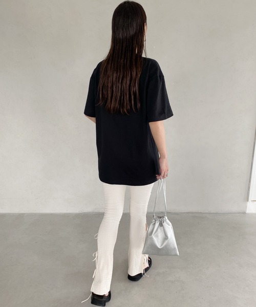 wears（ウェアーズ）の「5.6オンスハイグレードコットンTシャツ（Tシャツ/カットソー・レディース・グレー/チャコールグレー/ブラック/ホワイト・M/L）」の14枚目の写真
