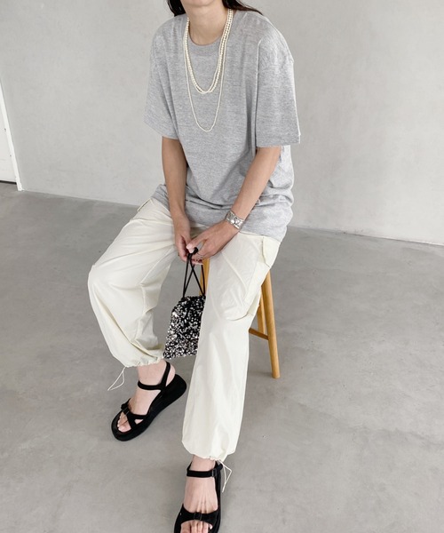 wears（ウェアーズ）の「5.6オンスハイグレードコットンTシャツ（Tシャツ/カットソー・レディース・グレー/チャコールグレー/ブラック/ホワイト・M/L）」の10枚目の写真