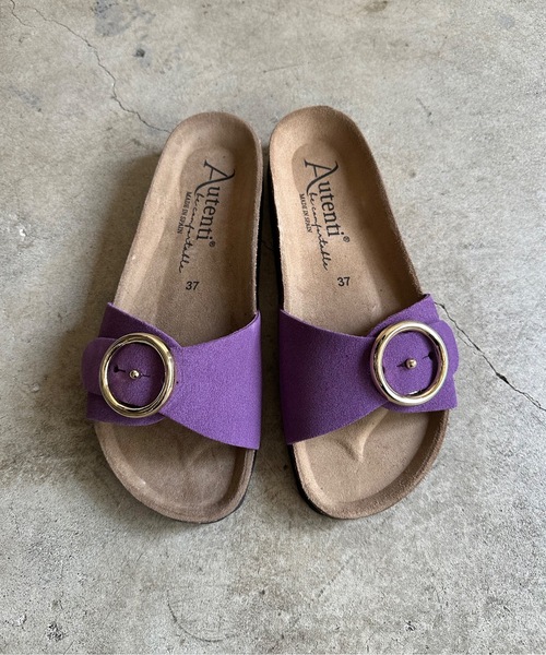 【セール】ST:AUTENTI オーテンティ ワンストラップレザーサンダル（サンダル）｜COMMON WARE（コモンウェアー）