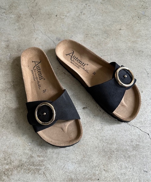 【セール】ST:AUTENTI オーテンティ ワンストラップレザーサンダル（サンダル）｜COMMON WARE（コモンウェアー）