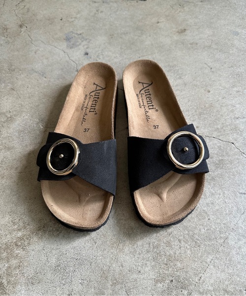 【セール】ST:AUTENTI オーテンティ ワンストラップレザーサンダル（サンダル）｜COMMON WARE（コモンウェアー）